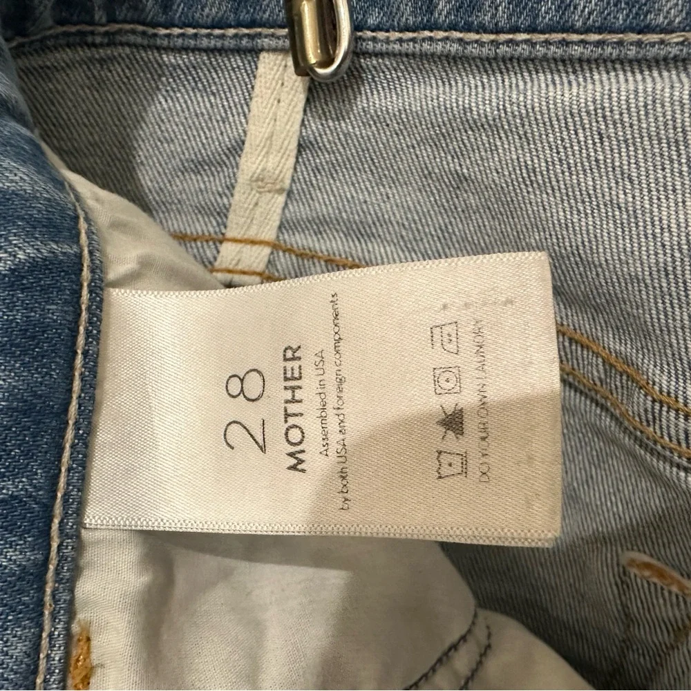 MOTHER SUPERIOR The Hustler Ankle Undone Hem - Picture 5 of 6